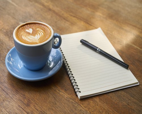 person taking a short coffee break during a workday