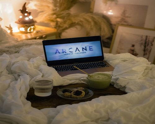 calm evening routine at home after work